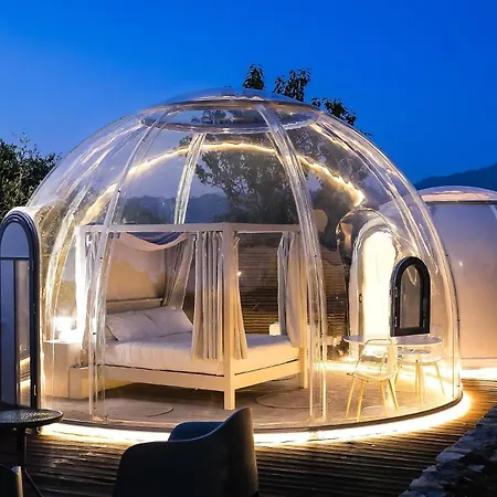 Lüks kamp alanı Bubble Pegasus Blue E Bubble Volans