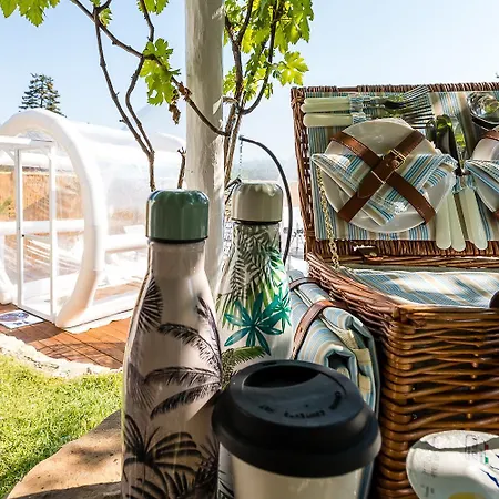 Bubble Pegasus Blue E Bubble Volans Luxury tent Monte Marcello