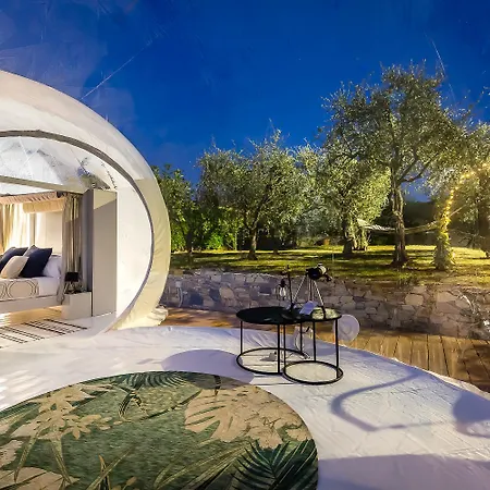 Luxury tent Bubble Pegasus Blue E Bubble Volans Monte Marcello