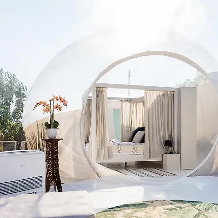 Bubble Pegasus Blue E Bubble Volans Luxury tent Monte Marcello