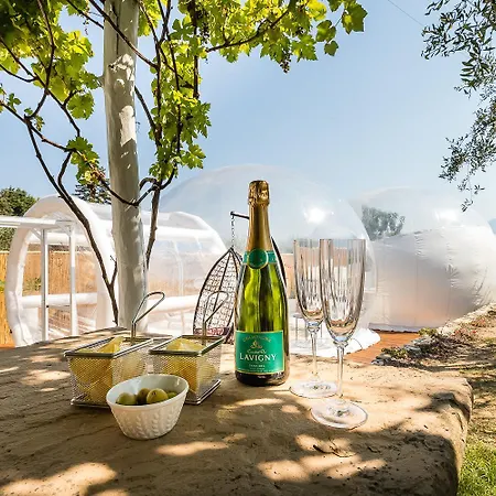 Bubble Pegasus Blue E Bubble Volans Luxury tent Monte Marcello